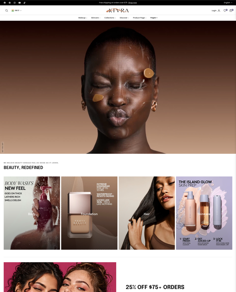 Best Shopify Cosmetics Theme for Makeup & Beauty Brands | Shopify 2.0