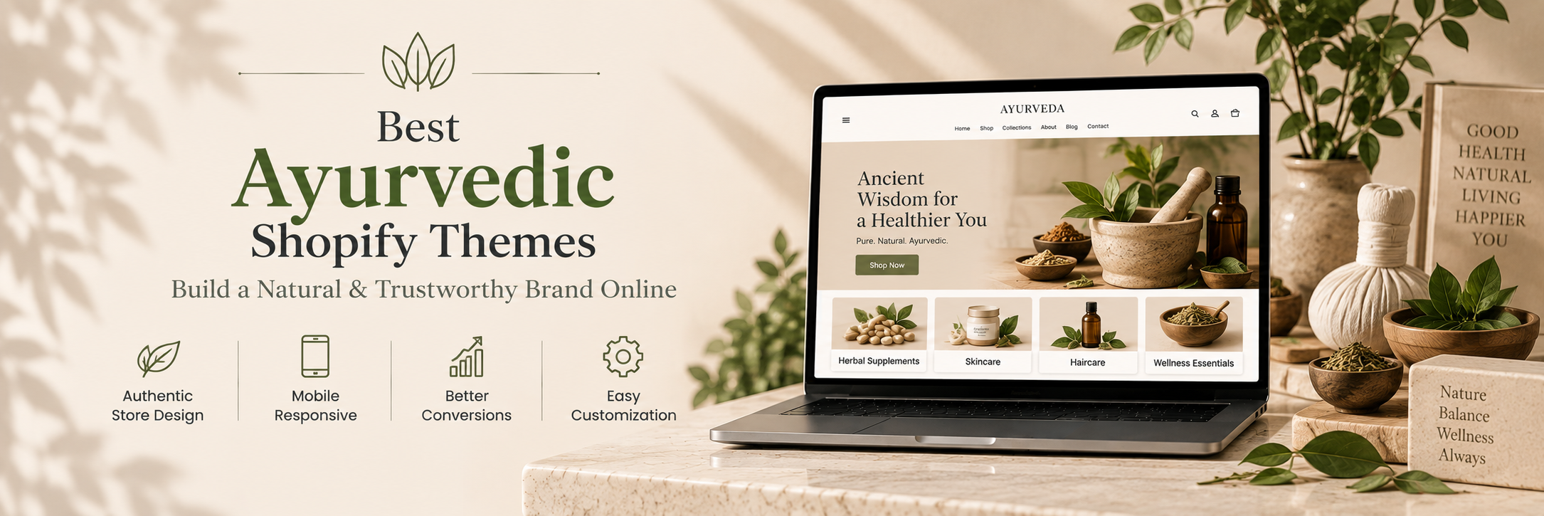 What Should You Look for in the Best Ayurvedic Shopify Themes?