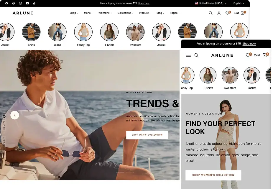 Best Shopify Clothing Theme for Fashion Stores | Shopify 2.0