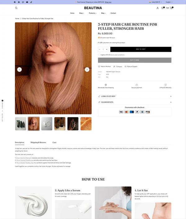 Product Page