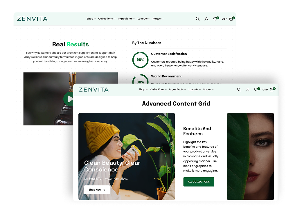 Best Shopify Supplement Theme for Wellness Brands | Shopify 2.0