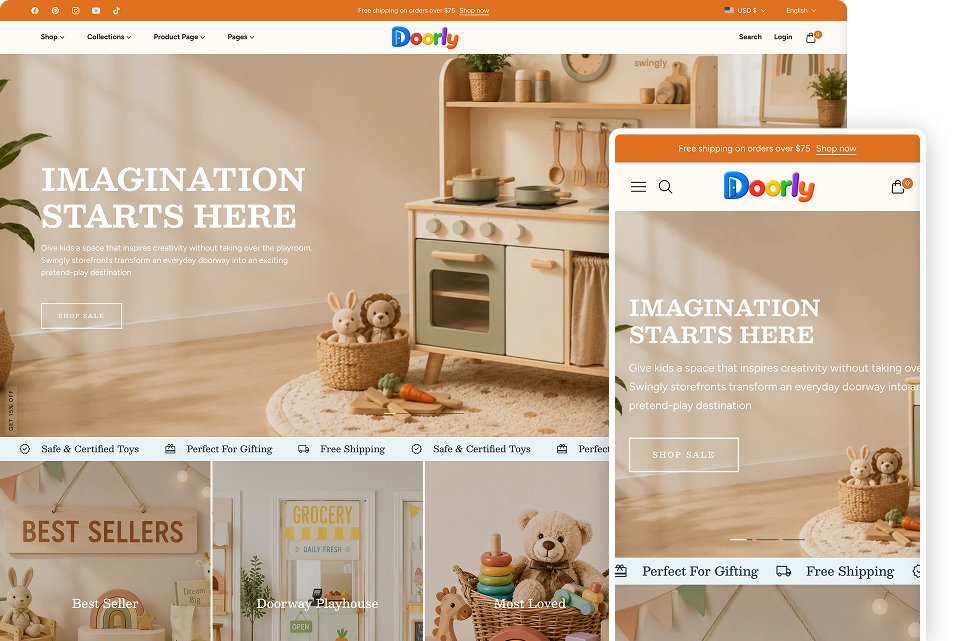 Best Shopify Toy Store Theme for Kids & Baby Products | Shopify 2.0
