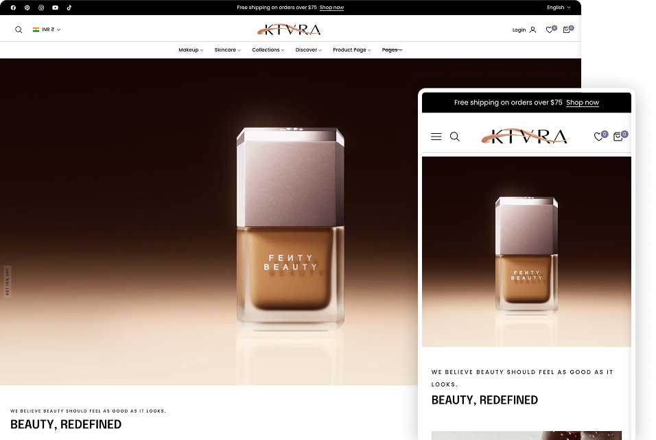 Best Shopify Cosmetics Theme for Makeup & Beauty Brands | Shopify 2.0