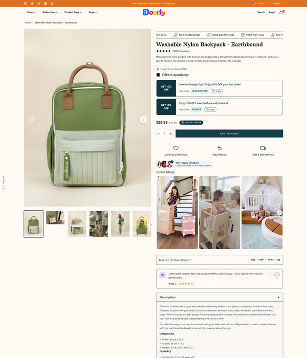 Product Page