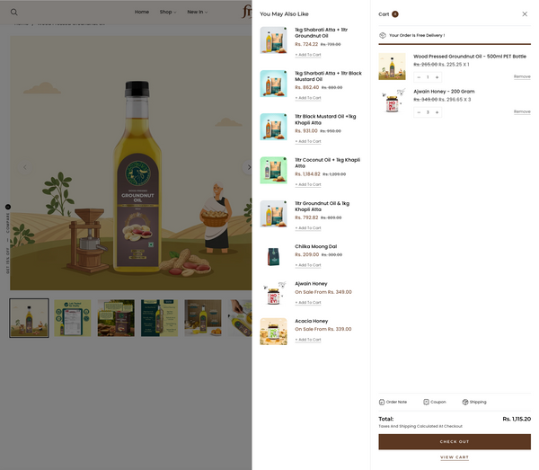 Cart UpSell