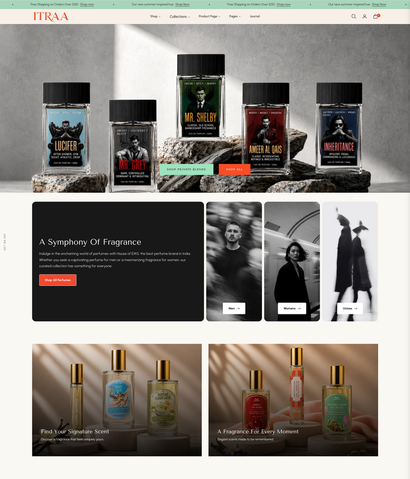Best Shopify Perfume Theme for Fragrance Brands | Shopify 2.0